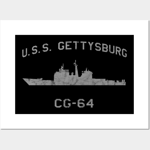 CG-64 USS Gettysburg Wall Art by DesignedForFlight